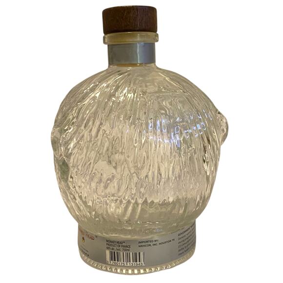RARE Monkey Head Vodka 750ml Bottle Decanter EMPTY Primitive Decor - Picture 13 of 16